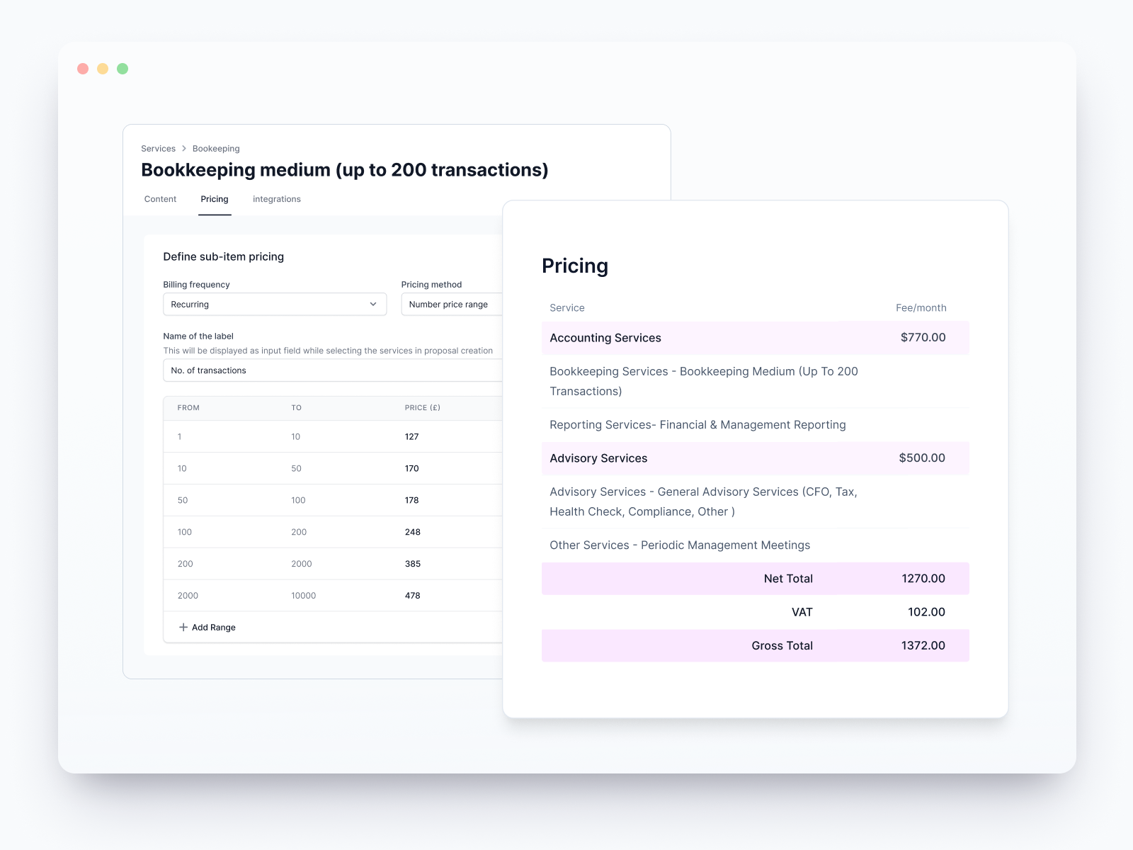screenshot of Cone Proposal-to-Payment